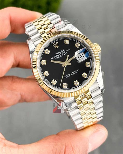 rolex datejust black dial|rolex datejust 36mm usato.